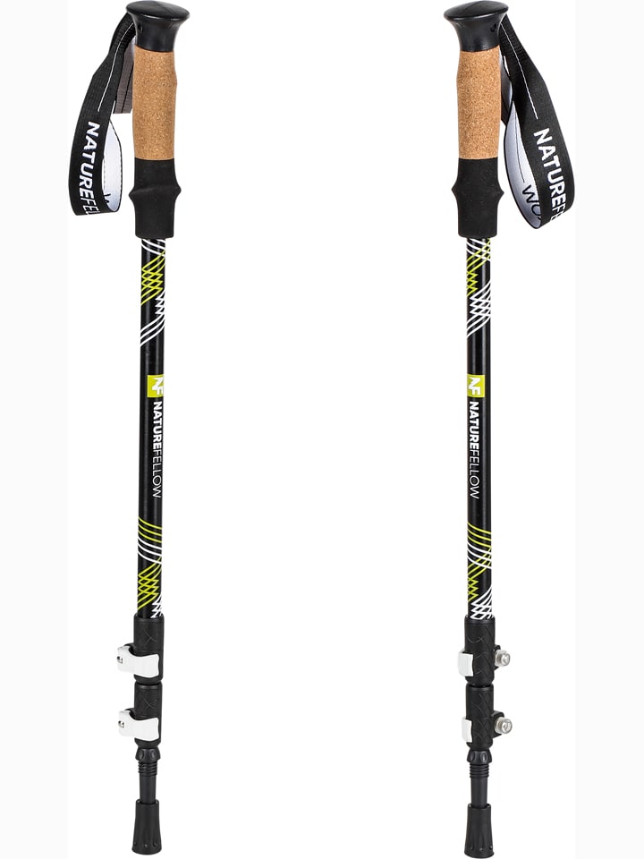 Profigarden Kije turystyczne (2 szt.) w kolorze czarno-jasnobrązowym rozmiar: onesize