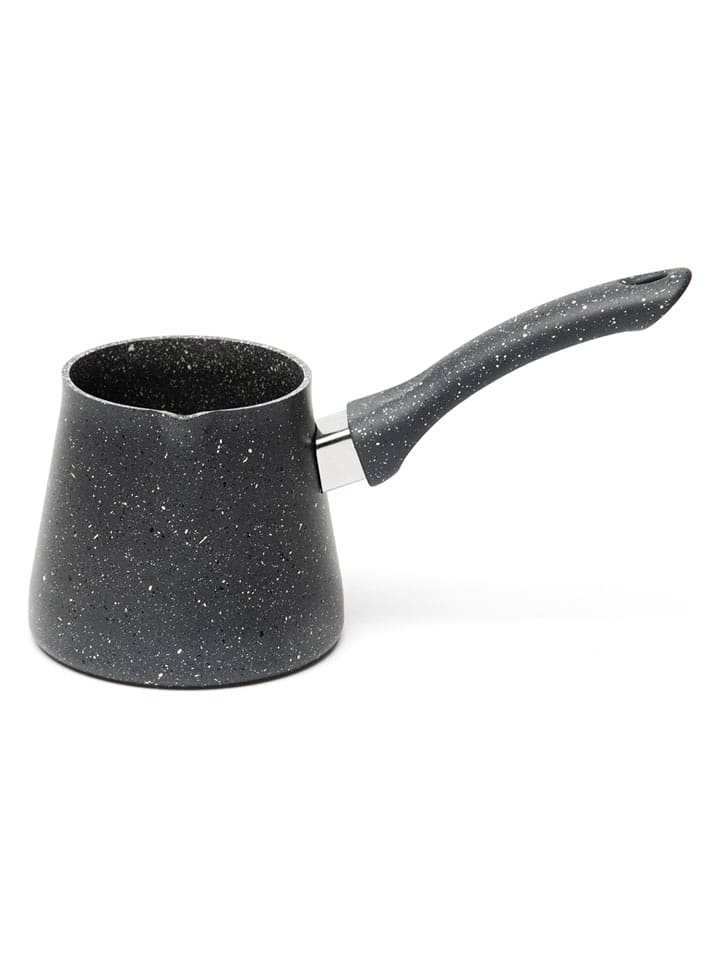 Trendy Kitchen by EXCÉLSA Garnek "Briki" w kolorze szarym na mleko - 500 ml rozmiar: onesize