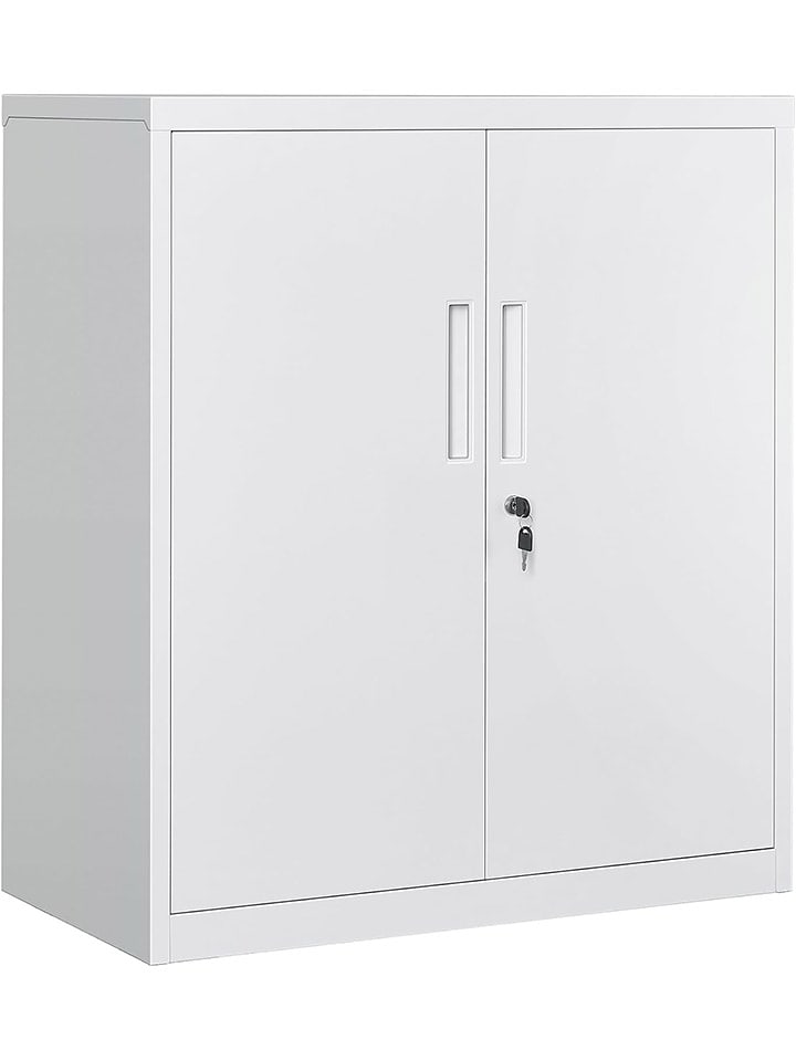 Songmics Szafa w kolorze białym - 31,5 x 35,4 x 15,7 cm rozmiar: onesize