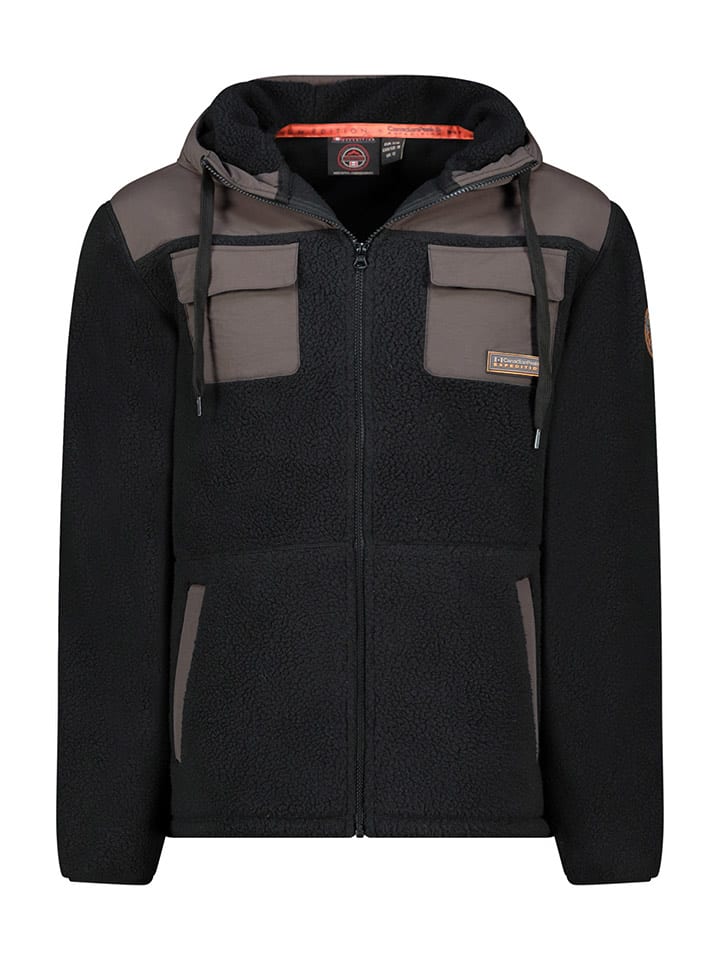 Canadian Peak Kurtka polarowa "Toulouseak" w kolorze czarnym rozmiar: 3XL