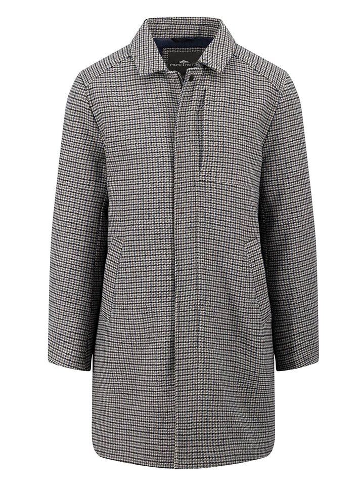 FYNCH-HATTON Płaszcz przejściowy w kolorze szarym rozmiar: L