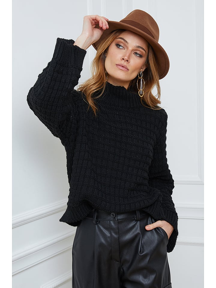 Joséfine Sweter w kolorze czarnym rozmiar: S