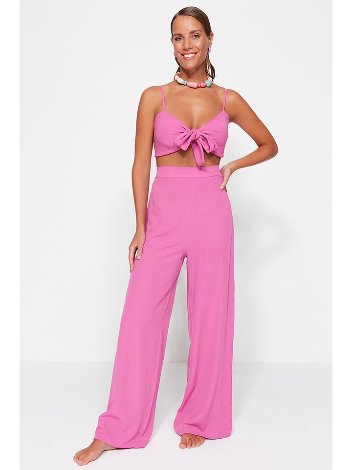 trendyol 2-częściowy zestaw w kolorze różowym rozmiar: 36