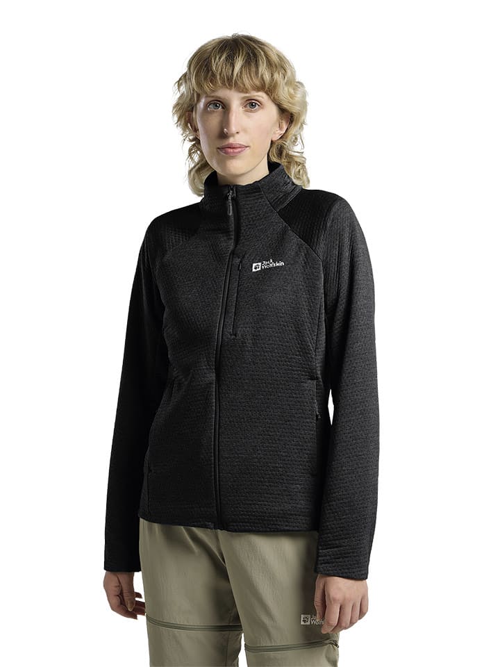 Jack Wolfskin Kurtka funkcyjna "Taiga" w kolorze czarnym rozmiar: L