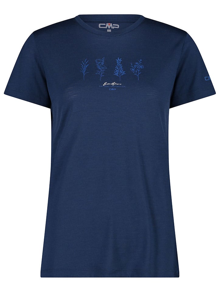 CMP Koszulka funkcyjna w kolorze granatowym rozmiar: 40