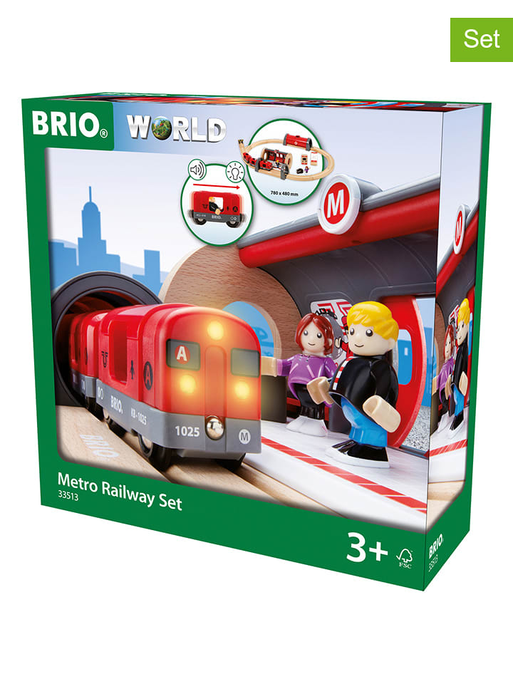 Brio 20-częściowy zestaw metro - 3+ rozmiar: onesize