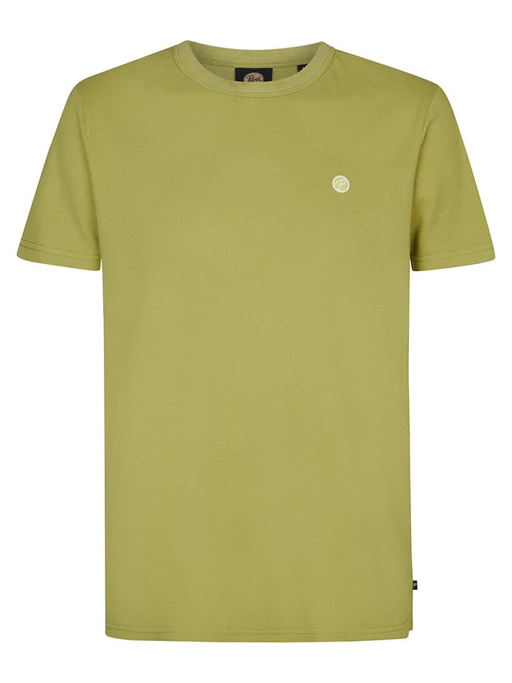 Petrol Koszulka "Nauticalcreast" w kolorze zielonym rozmiar: XL