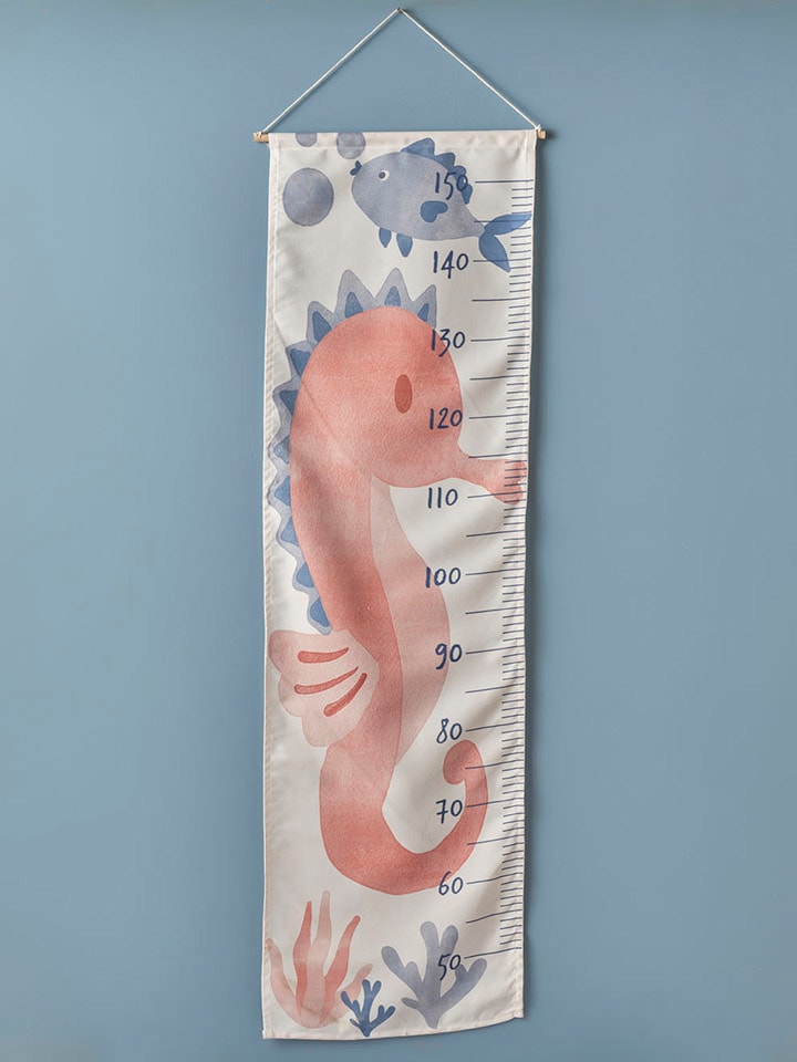 BELLA MAISON Miarka "Marine" w kolorze błękitno-jasnoróżowym - 35 x 115 cm rozmiar: onesize