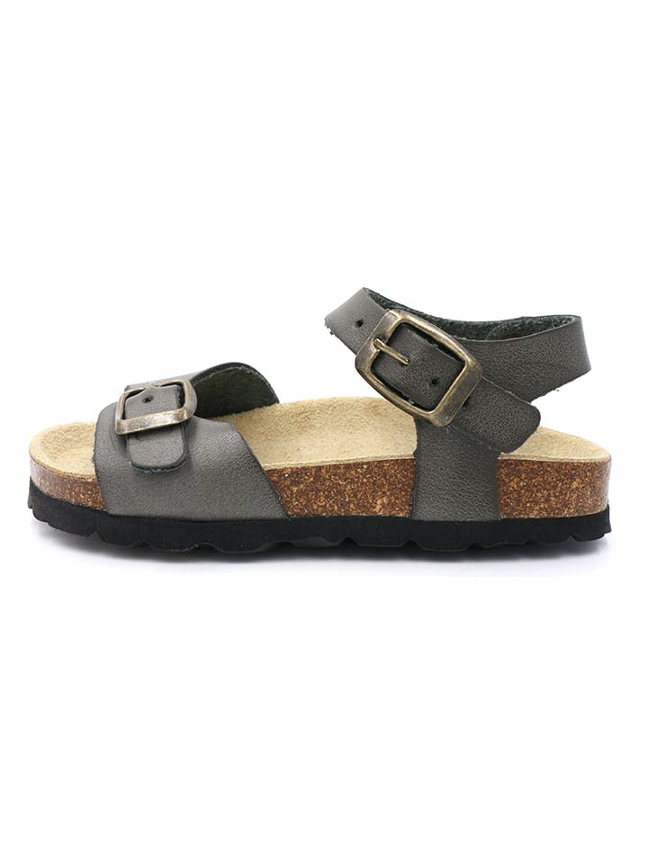 Little Sky Sandały w kolorze szarym rozmiar: 32