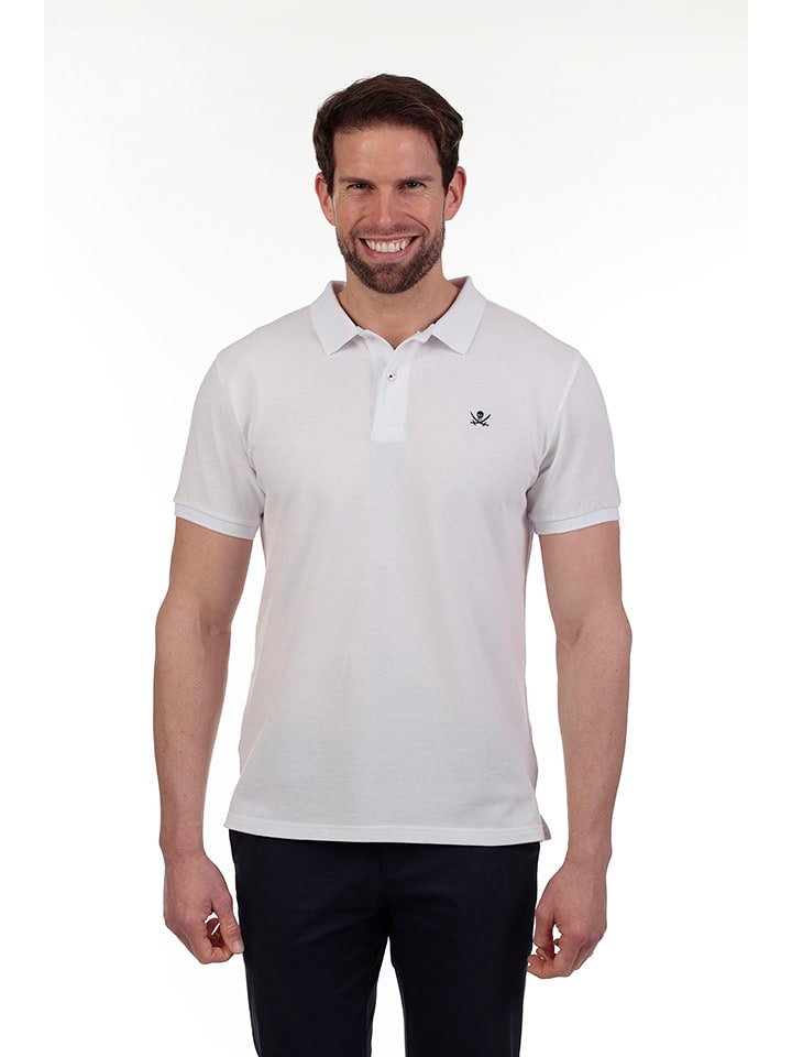 The Time of Bocha Koszulka polo w kolorze białym rozmiar: XXL