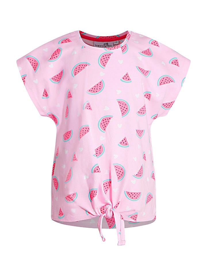 happy girls by Eisend Koszulka w kolorze jasnoróżowym rozmiar: 98