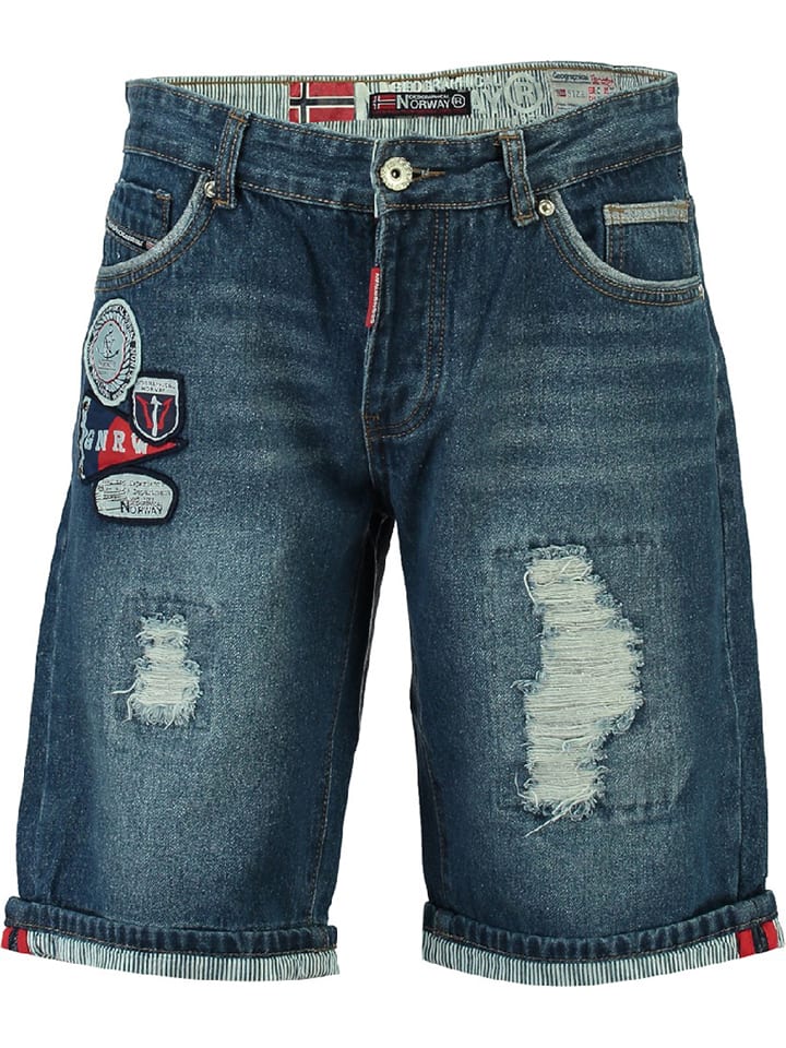 Geographical Norway Bemudy dżinsowe "Pragmatique" w kolorze niebieskim rozmiar: 176