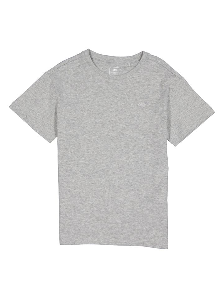 4F Koszulka w kolorze szarym rozmiar: 134