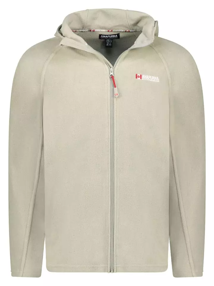 ANAPURNA Kurtka polarowa "Tugoodana" w kolorze beżowym rozmiar: XL