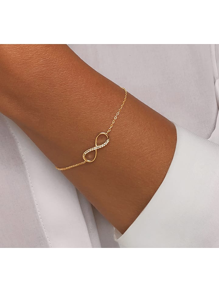 DI GIORGIO Pozłacana bransoletka z elementem ozdobnym rozmiar: onesize