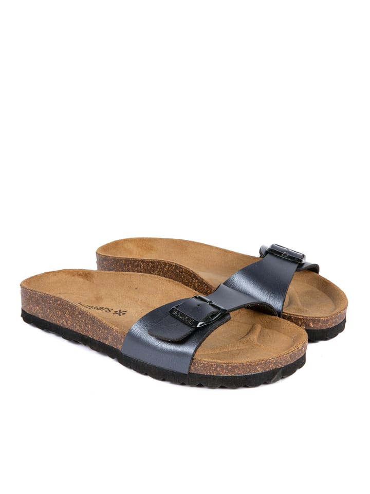 BABUNKERS Family Klapki w kolorze czarnym rozmiar: 39