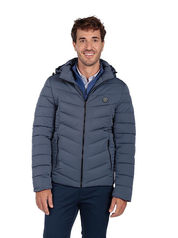 The Time of Bocha Kurtka pikowana w kolorze błękitnym rozmiar: XXL