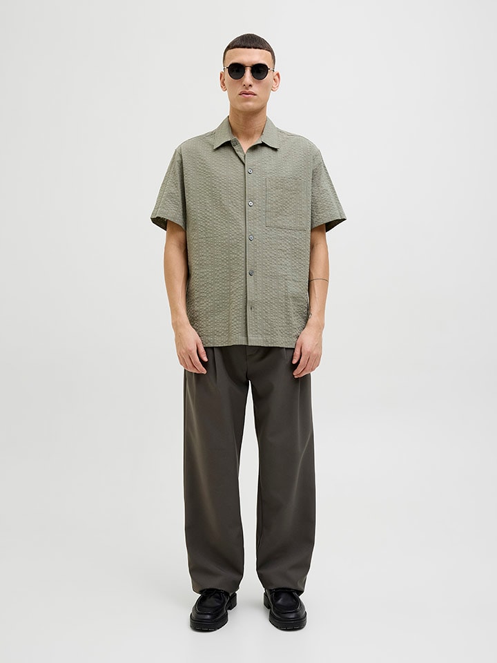 Jack & Jones Koszula - Regular fit - w kolorze khaki rozmiar: M