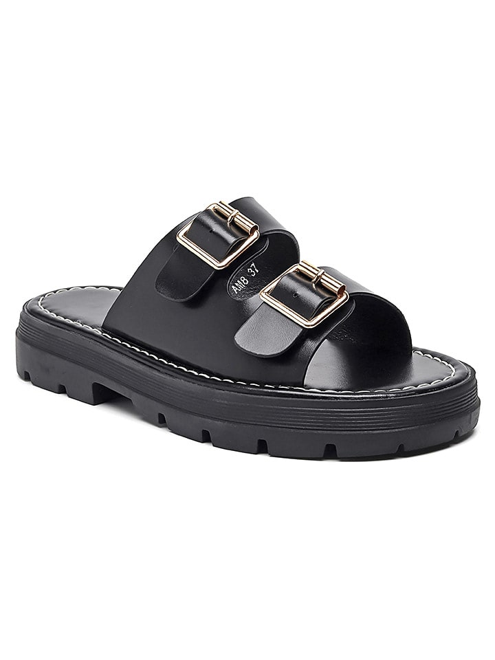 Sixth Sens Klapki w kolorze czarnym rozmiar: 36