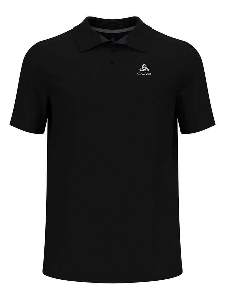 Odlo Funkcyjna koszulka polo "F-Dry" w kolorze czarnym rozmiar: M