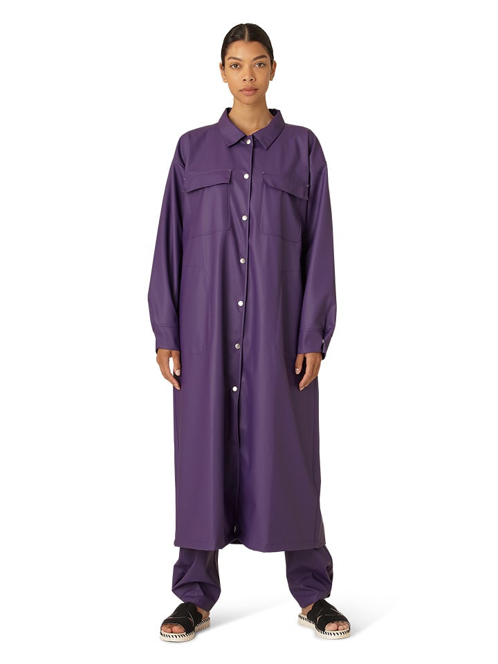 Ilse Jacobsen Płaszcz przeciwdeszczowy w kolorze fioletowym rozmiar: 40