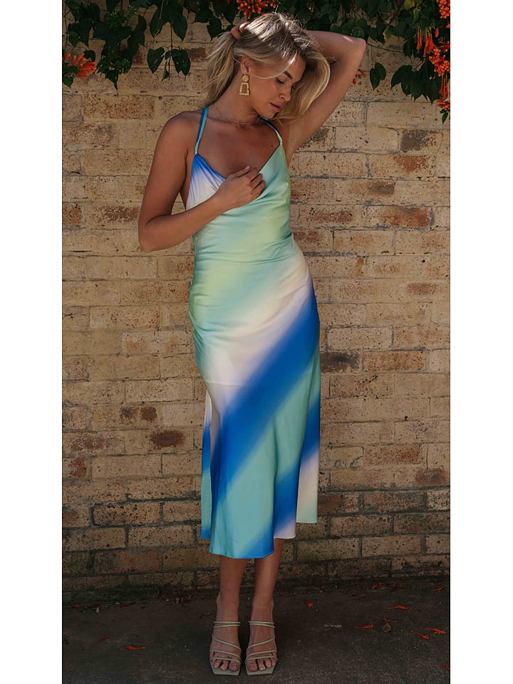 LA Angels Sukienka w kolorze zielonym rozmiar: S