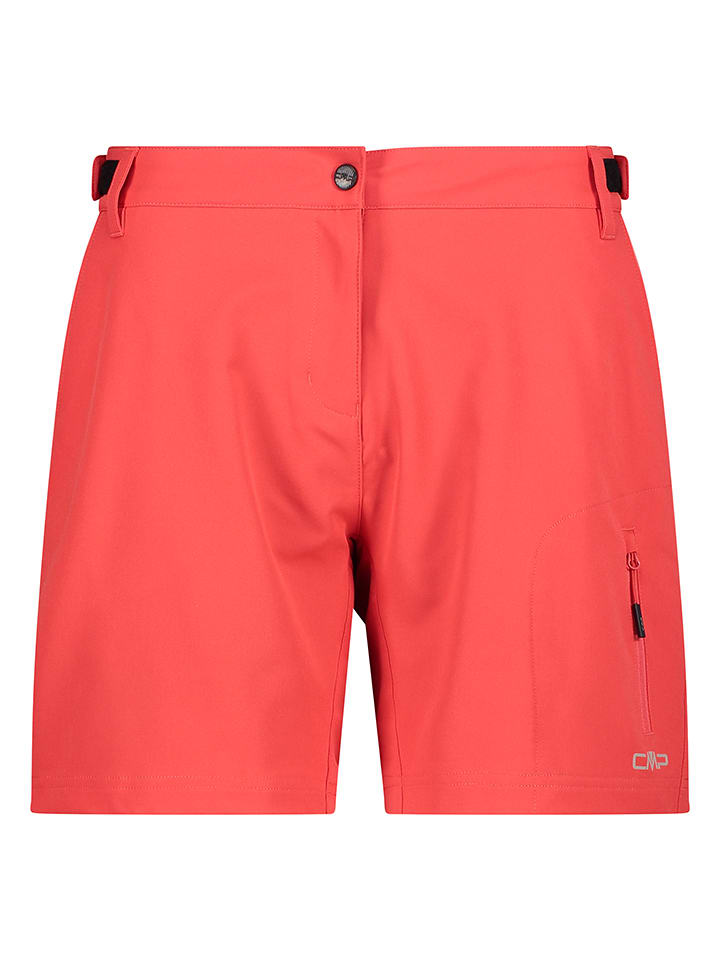 CMP Szorty kolarskie 3w1 w kolorze czerwonym rozmiar: 40