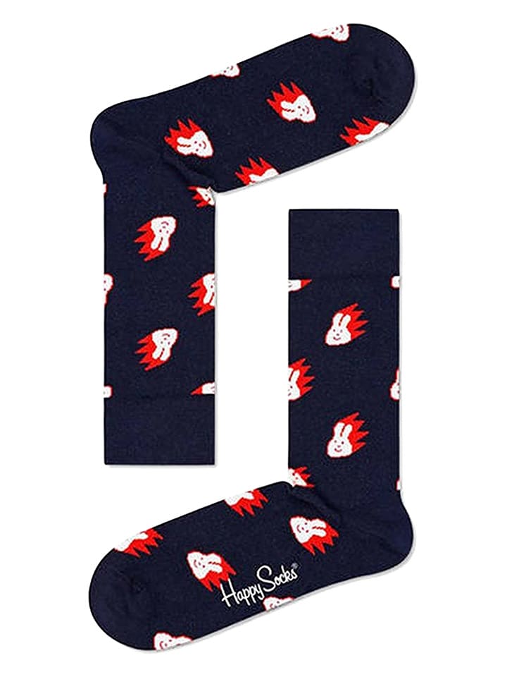 Happy Socks Skarpety w kolorze granatowym rozmiar: 36-40