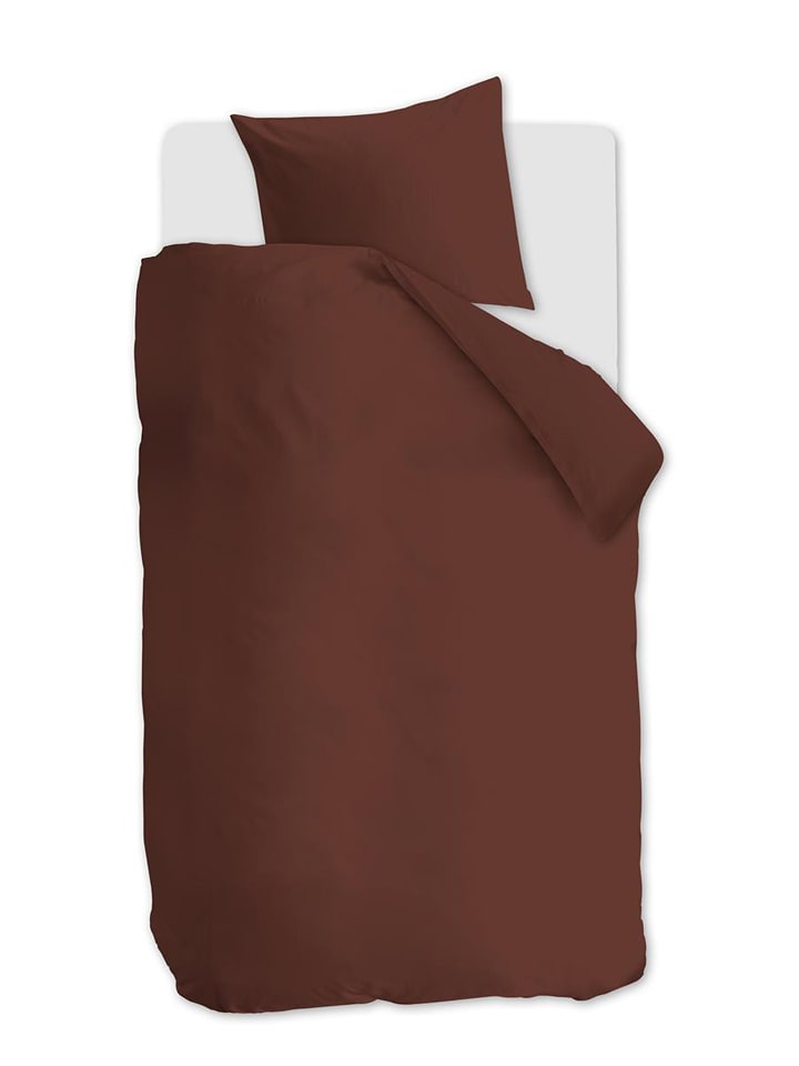At Home Komplet pościeli "Easy" w kolorze brązowym rozmiar: 135x200 cm