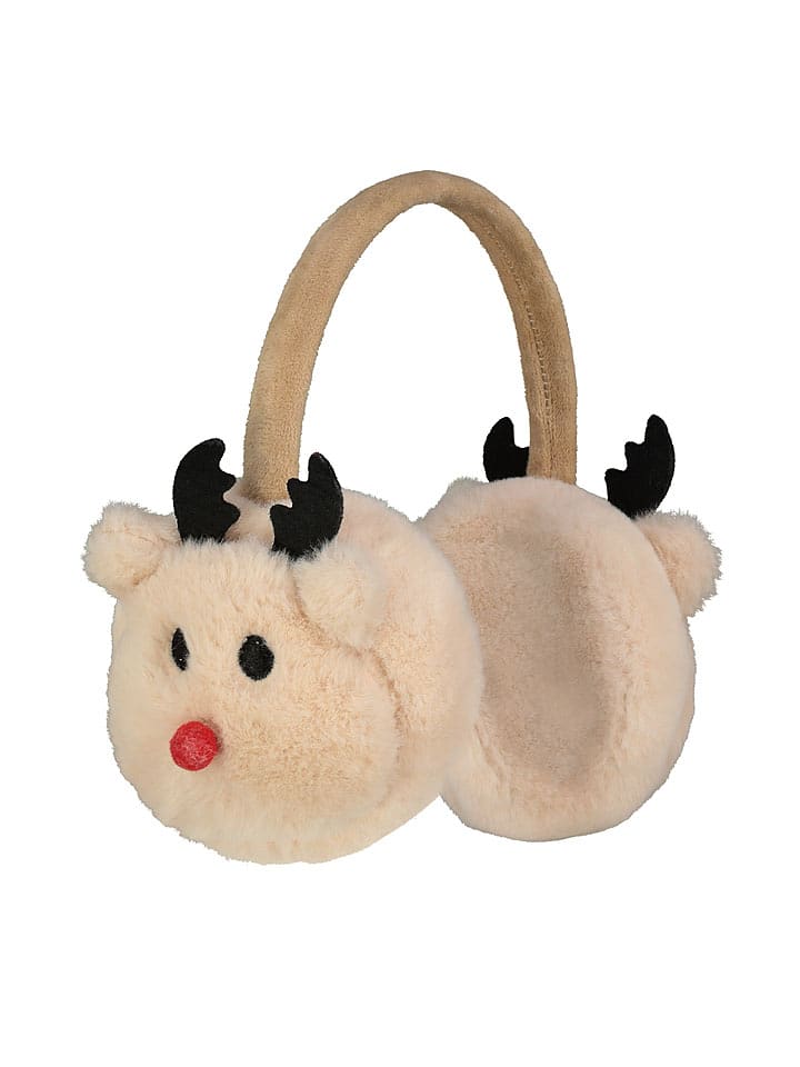 Eight2Nine Pluszowe nauszniki w kolorze beżowym rozmiar: onesize