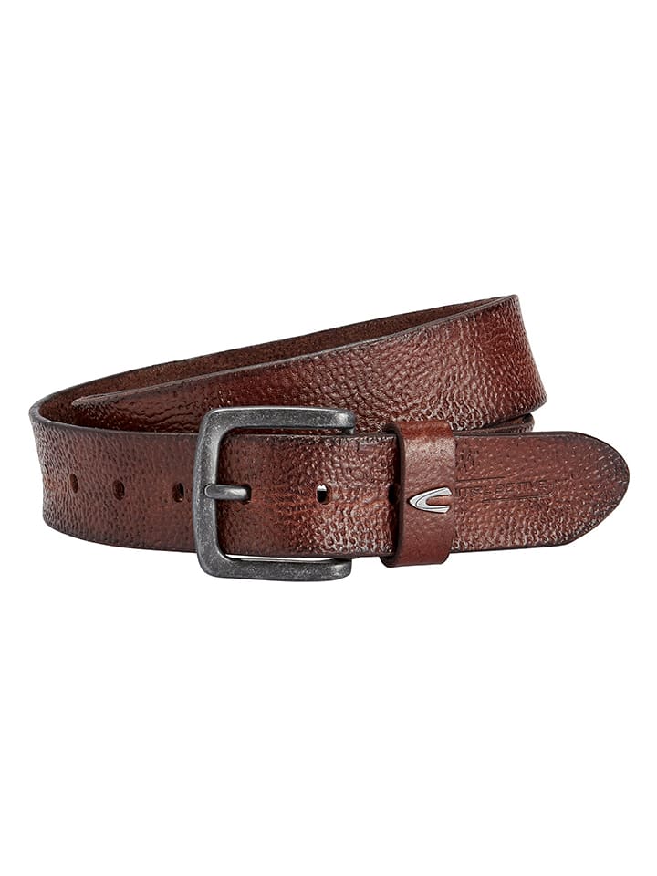 Camel Active Skórzany pasek w kolorze brązowym rozmiar: S