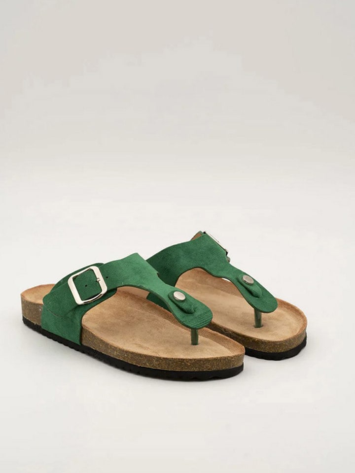 Bellucci Japonki w kolorze zielonym rozmiar: 37