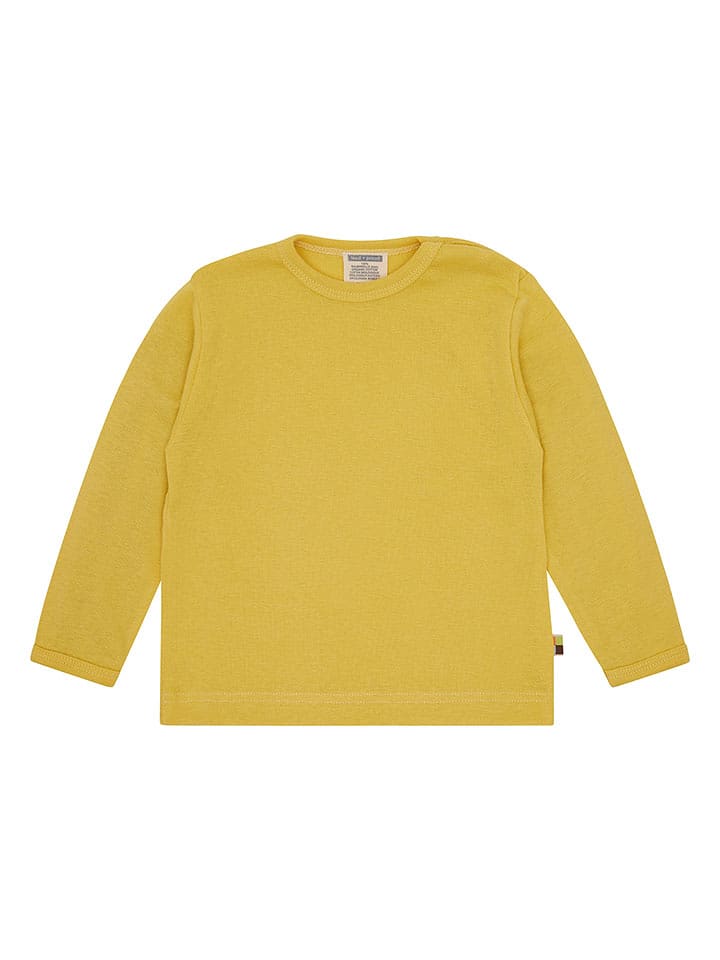 loud + proud Koszulka w kolorze musztardowym rozmiar: 74/80