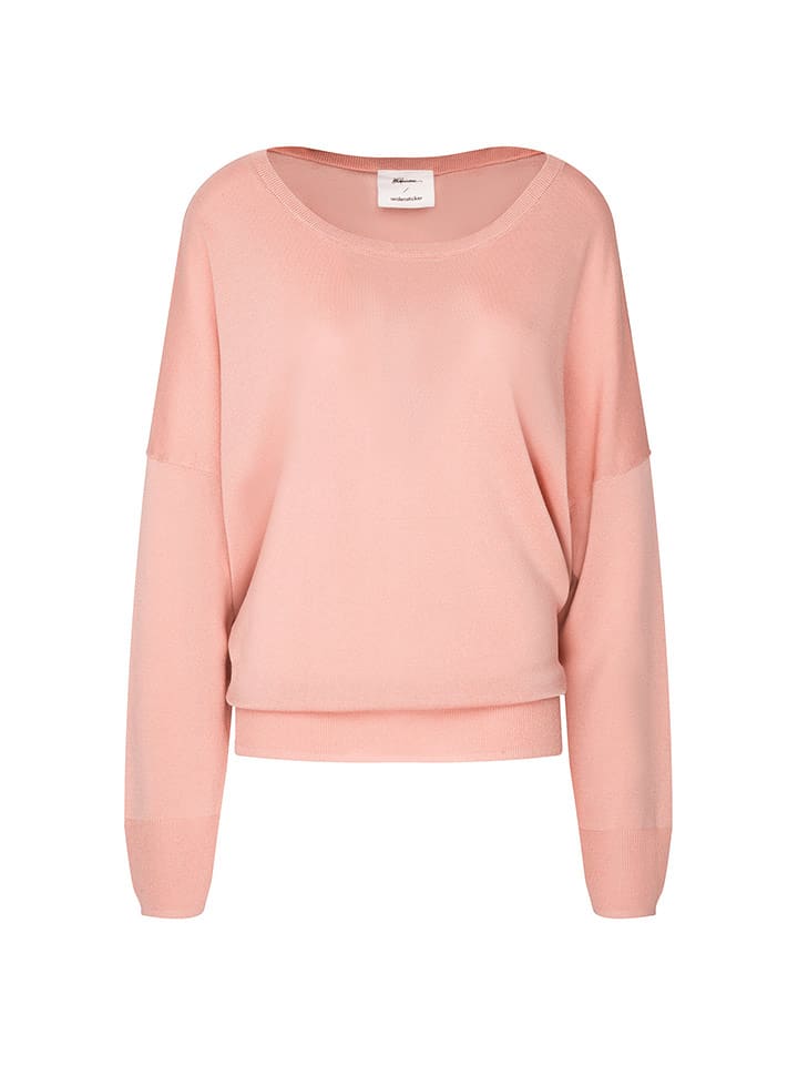 Seidensticker Sweter w kolorze jasnoróżowym rozmiar: L