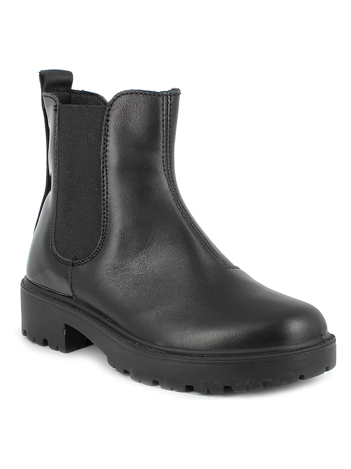 Primigi Skórzane botki w kolorze czarnym rozmiar: 37