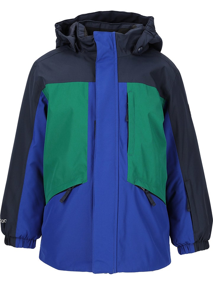 Zigzag Kurtka narciarska "Arctic" w kolorze niebiesko-zielonym rozmiar: 110