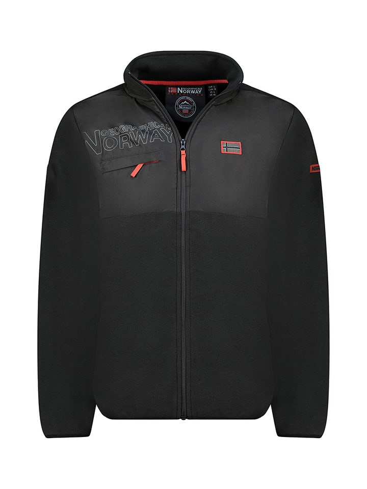 Geographical Norway Kurtka polarowa "Trasir" w kolorze czarnym rozmiar: S