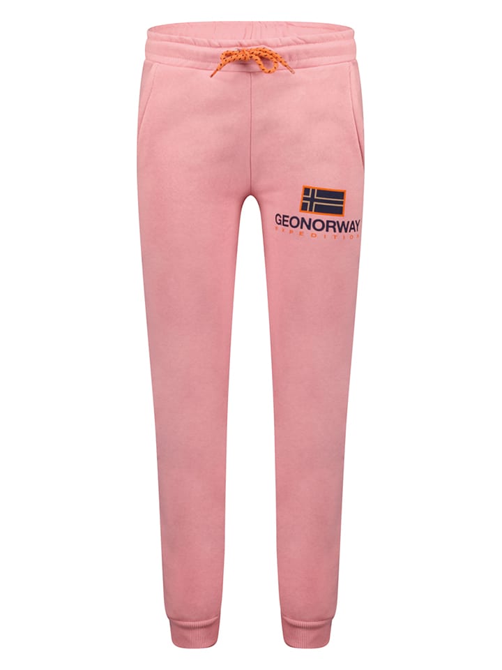 Geographical Norway Spodnie dresowe "Maleo" w kolorze jasnoróżowym rozmiar: XL