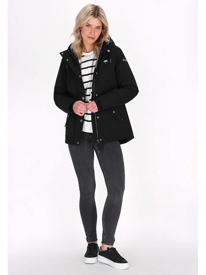 Schmuddelwedda Parka w kolorze czarnym rozmiar: XL