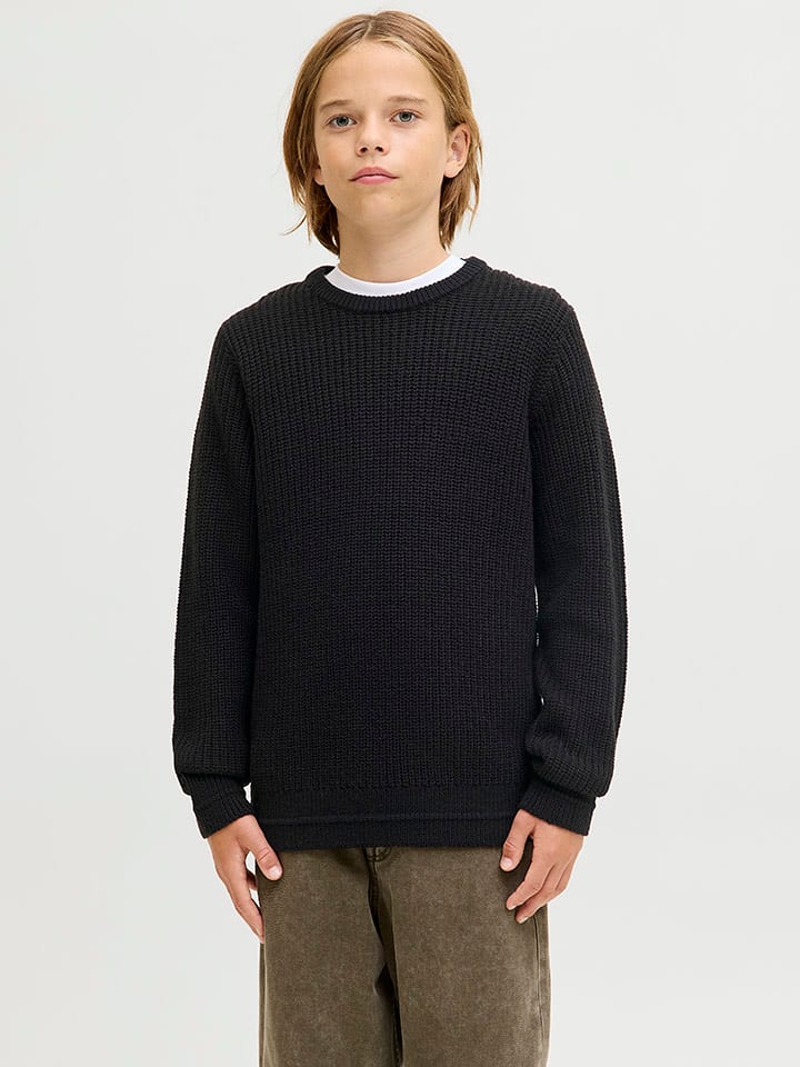 JACK & JONES Junior Sweter "Kaito" w kolorze granatowym rozmiar: 140