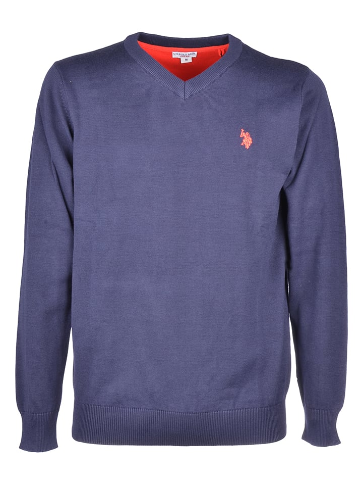 U.S. Polo Assn. Sweter w kolorze granatowym rozmiar: XXL