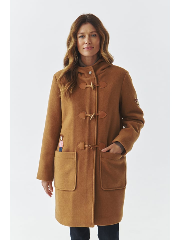 TATUUM Płaszcz przejściowy "Samanta" w kolorze beżowym rozmiar: 36