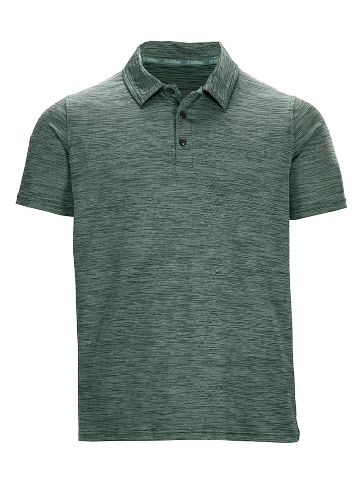 Killtec Funkcyjna koszulka polo "Lilleo" w kolorze zielonym rozmiar: S