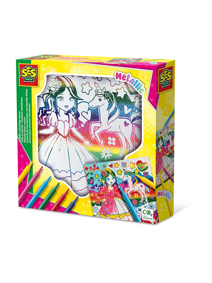 SES Zestaw kreatywny "Metallic" - 3+ rozmiar: onesize