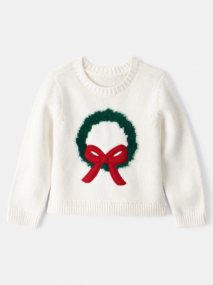 carter's Sweter w kolorze kremowym rozmiar: 104