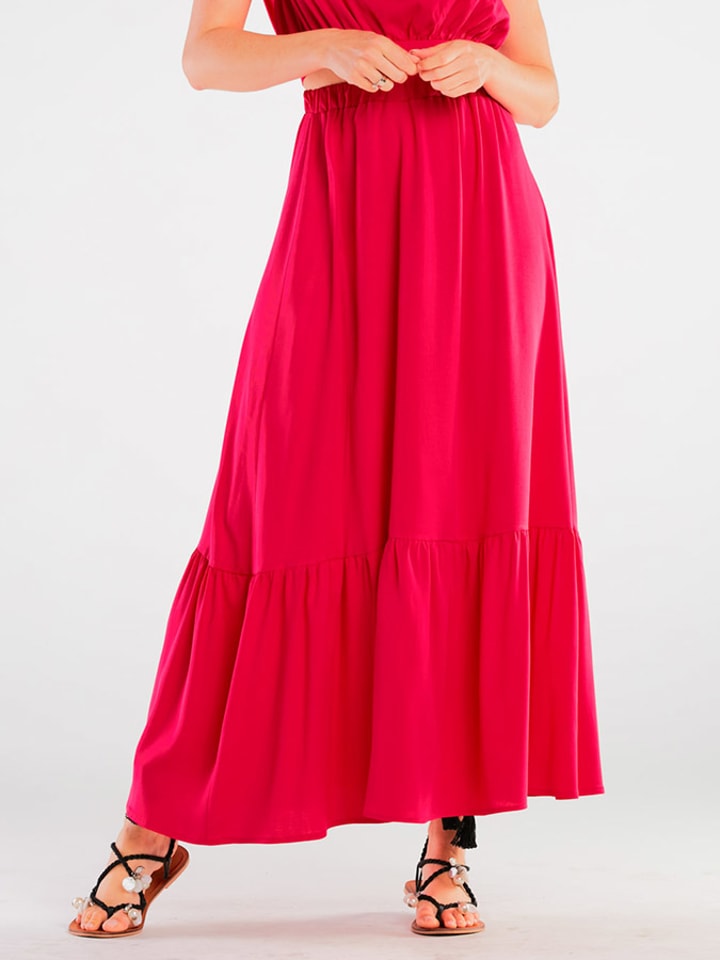 Awama Spódnica w kolorze różowym rozmiar: L/XL