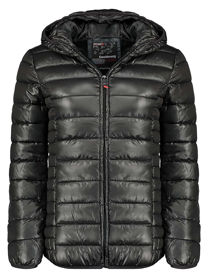 Geographical Norway Kurtka pikowana "Annecy" w kolorze czarnym rozmiar: 164