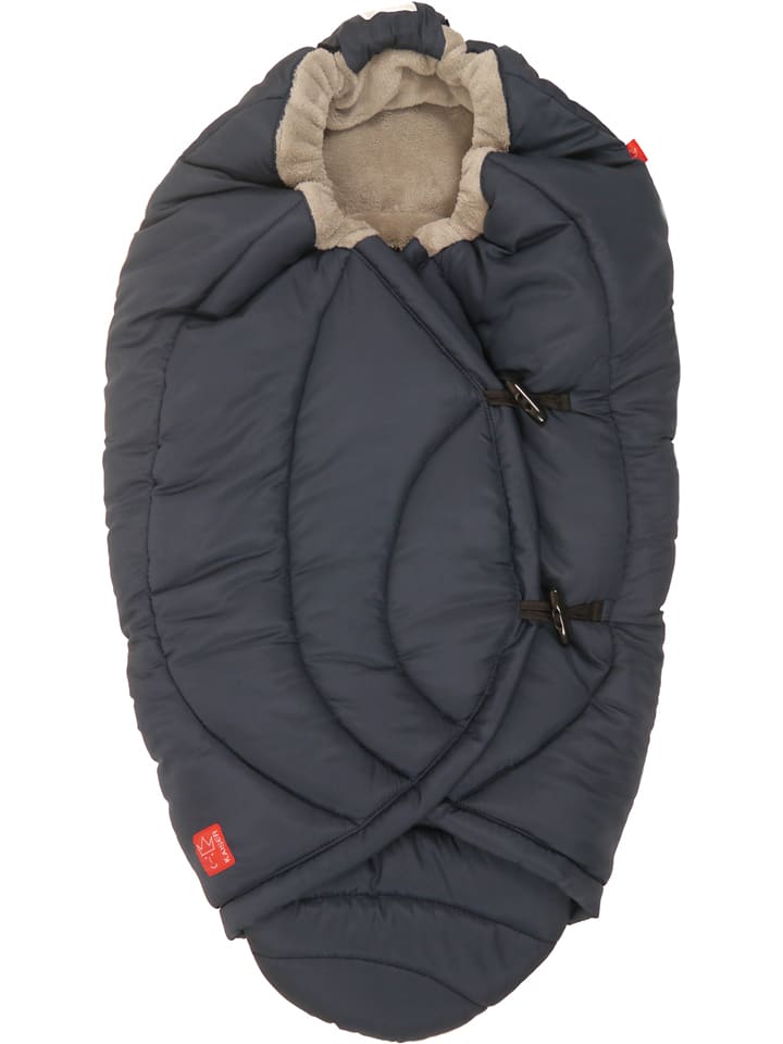 Kaiser Naturfellprodukte Becik termiczny "Coon" w kolorze granatowym - 80 x 40 cm rozmiar: onesize