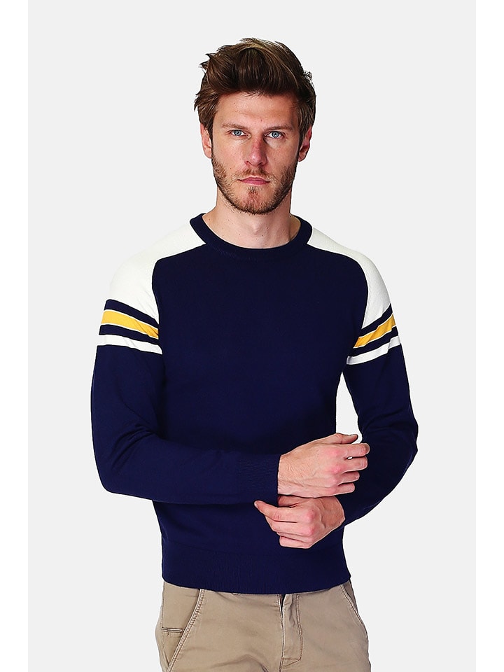 William de Faye Sweter w kolorze granatowym rozmiar: 46