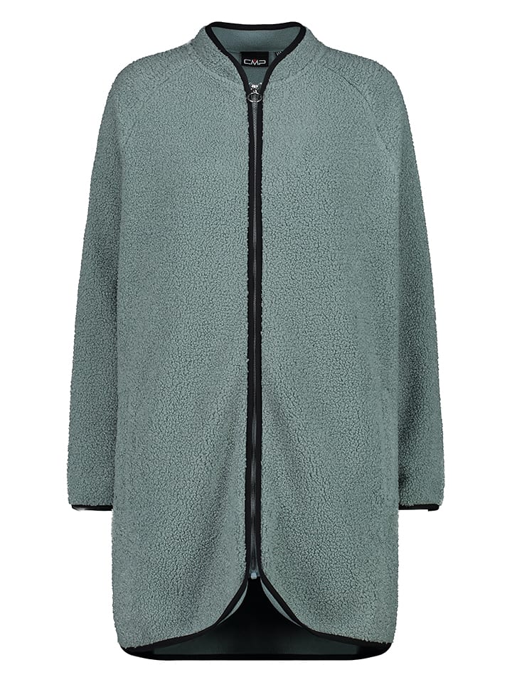 CMP Płaszcz polarowy w kolorze błękitnym rozmiar: 36